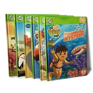 Leap Frog Tag 6 books lot